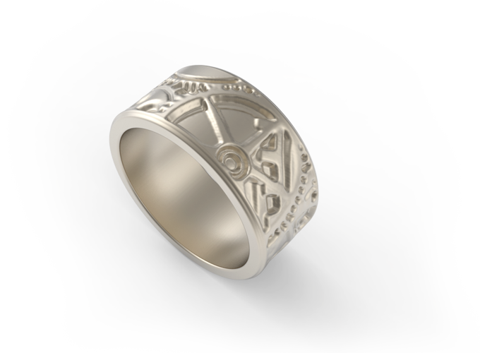 jweel embossed rings